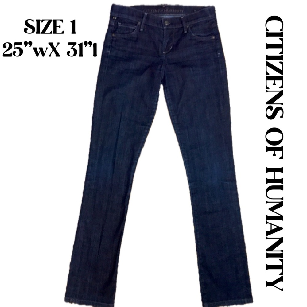 NWOT CITIZENS OF HUMANITY NWOT JEANS SIZE 1 25”wX 31”l